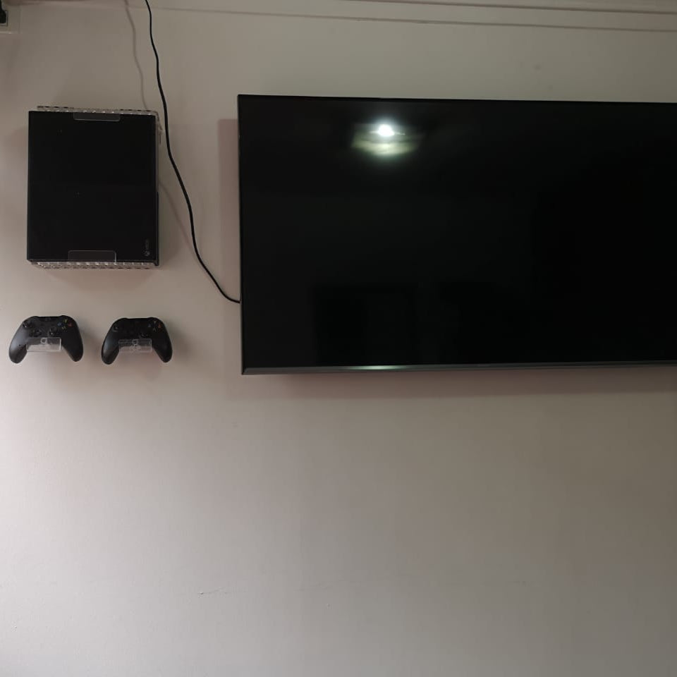 Combo soporte de pared Xbox One Fat