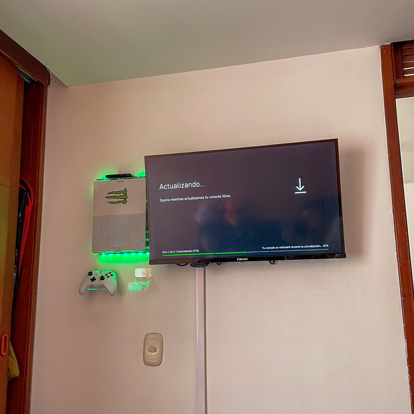Combo soporte de pared Xbox One