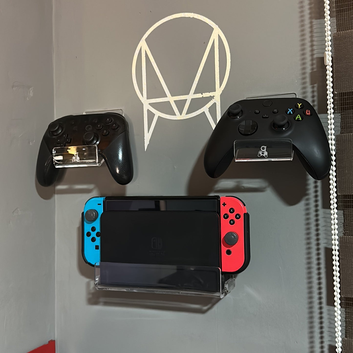 Combo soporte de pared Nintendo Switch