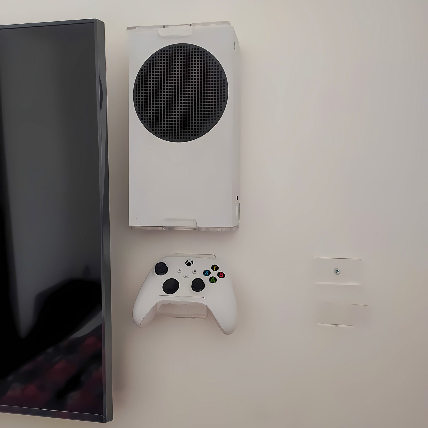 Combo soporte de pared Xbox Series S