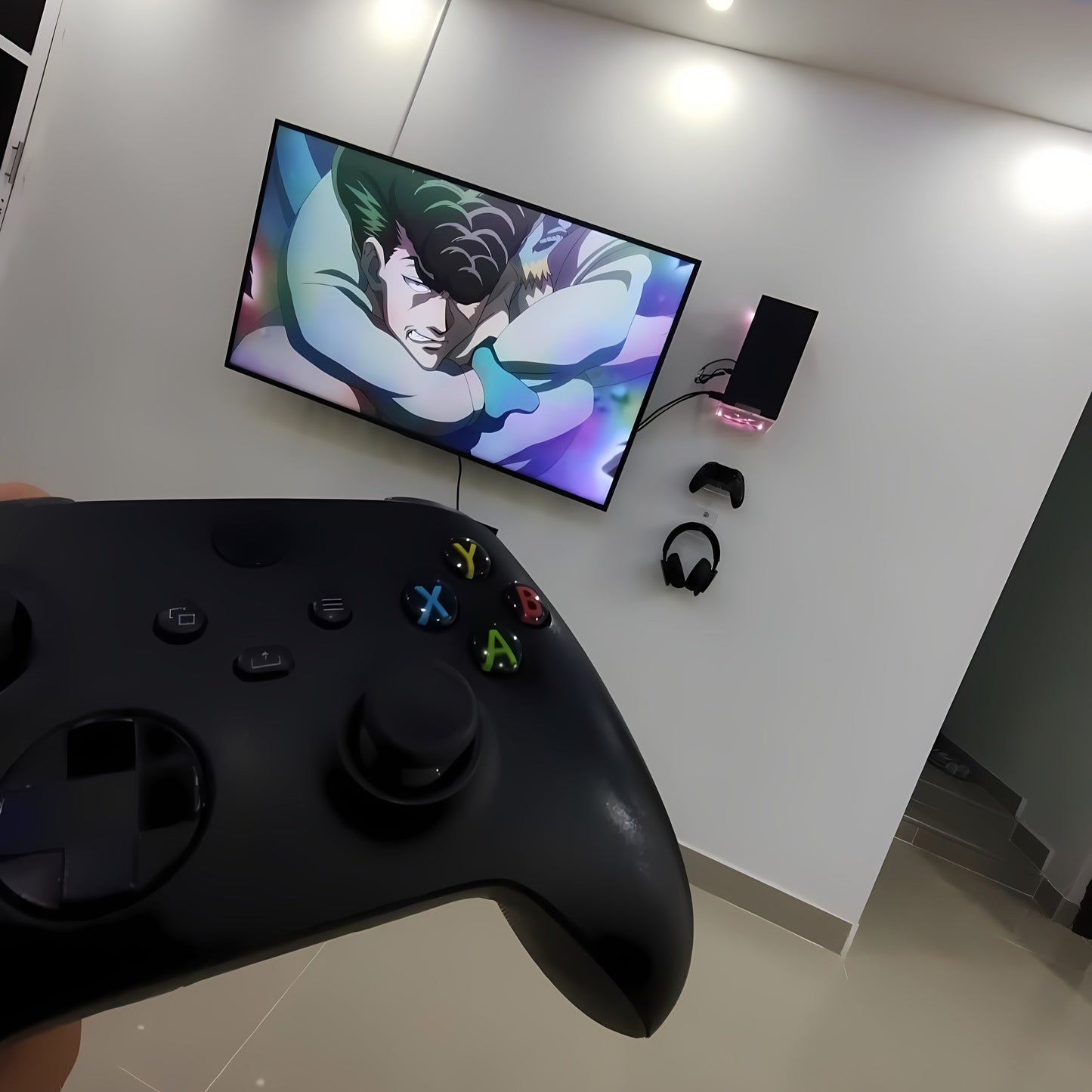 Combo soporte de pared Xbox Series X