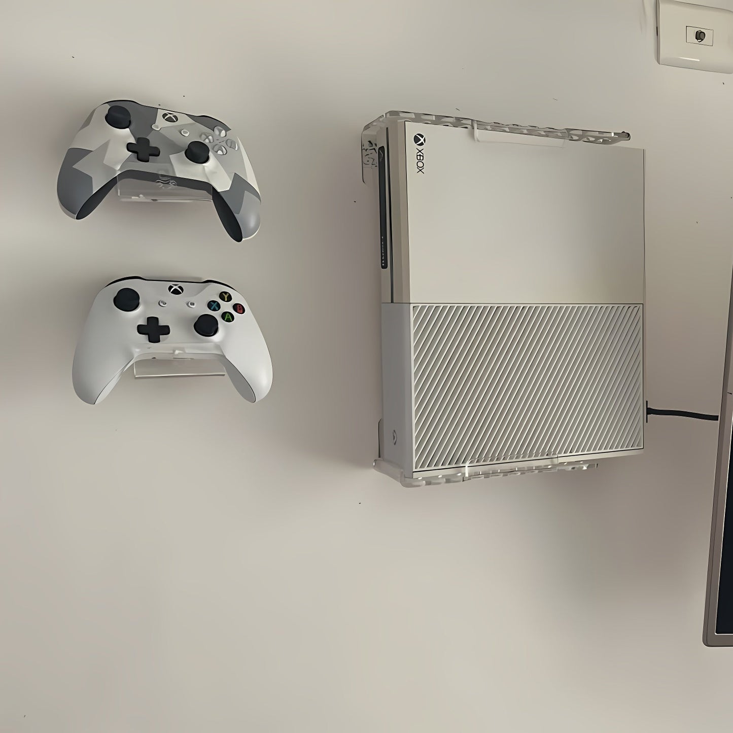 Combo soporte de pared Xbox One Fat