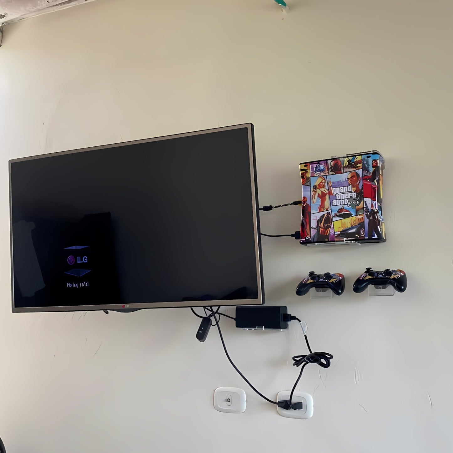Combo soporte de pared Xbox 360