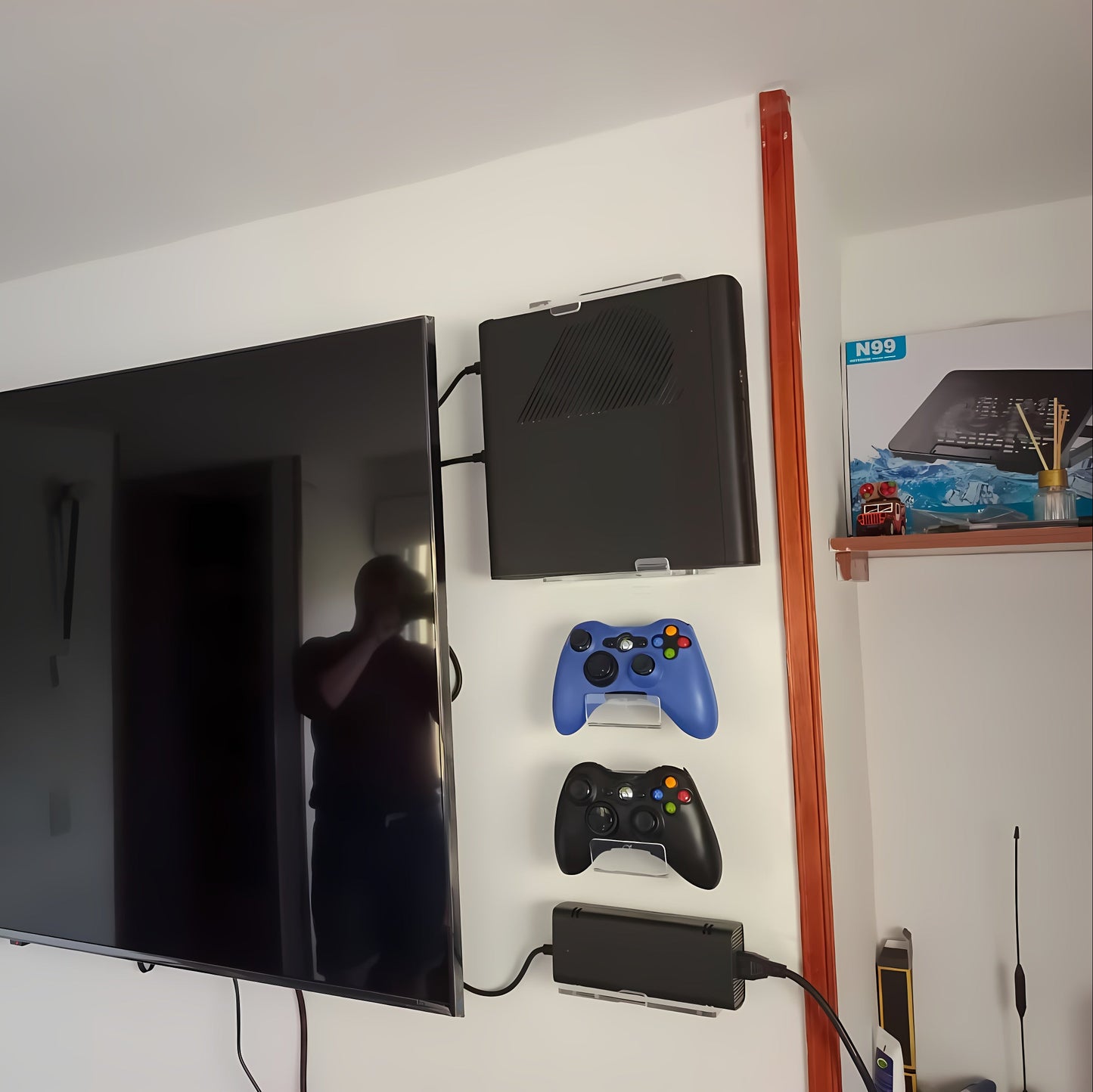 Combo soporte de pared Xbox 360