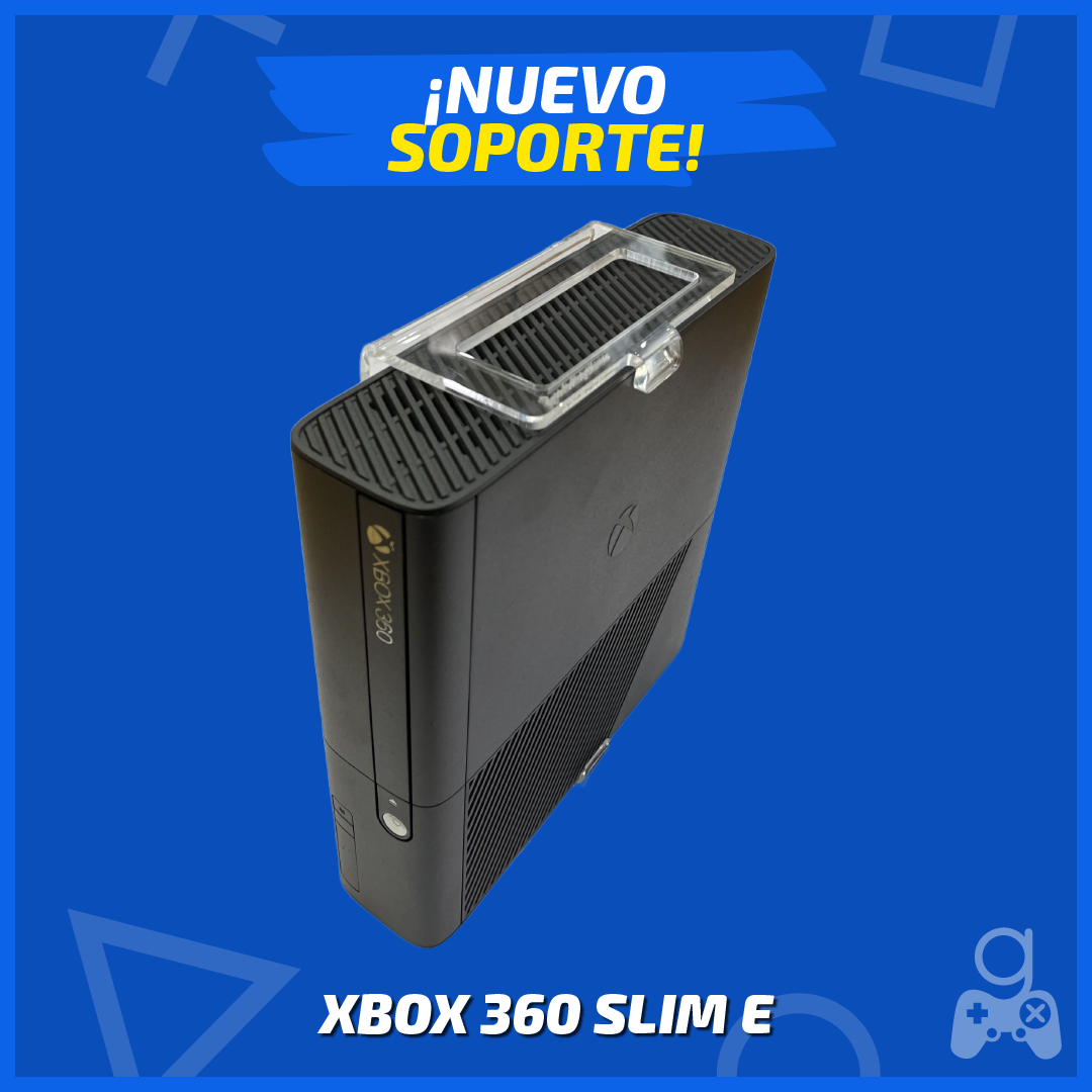 Combo Soporte Xbox 360 Slim E + Luz LED