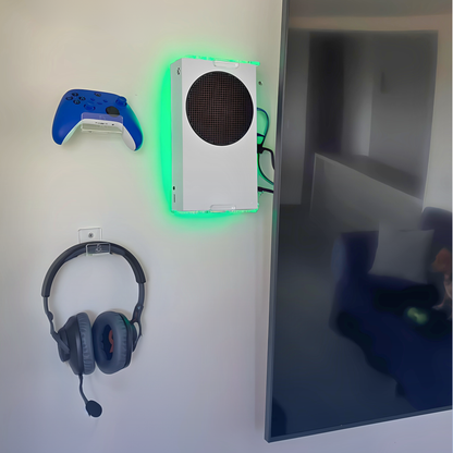 Combo soporte de pared Xbox Series S