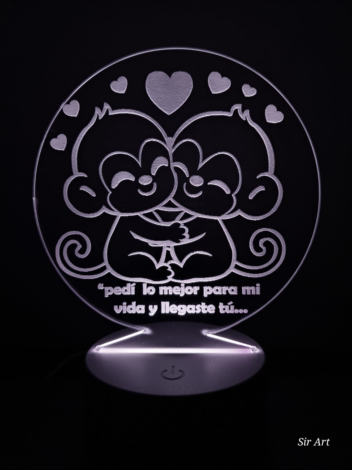 Lámpara Colores Personalizable