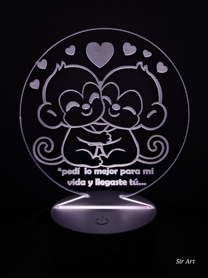 Lámpara Colores Personalizable