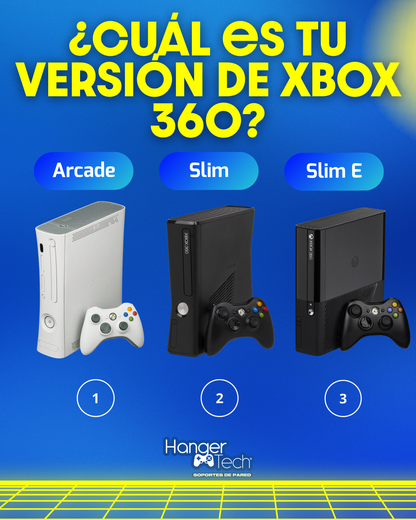 Combo soporte de pared Xbox 360