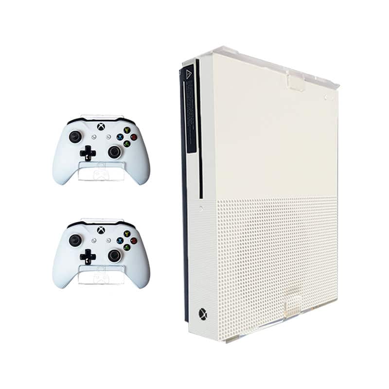  3D Cabin Soporte compatible con Xbox One/S/X Controller Soporte  de escritorio/soporte blanco : Videojuegos