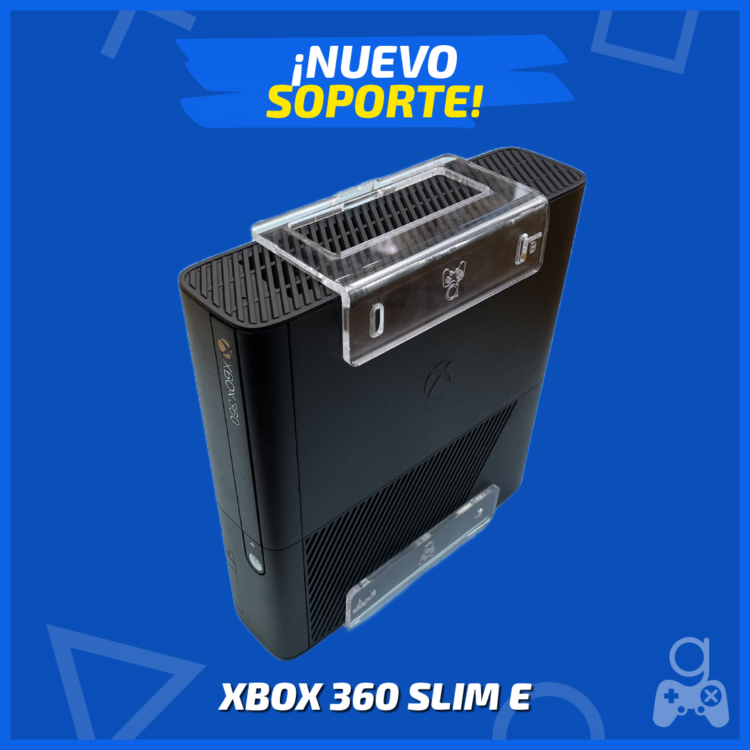 Combo Soporte Xbox 360 Slim E + Luz LED