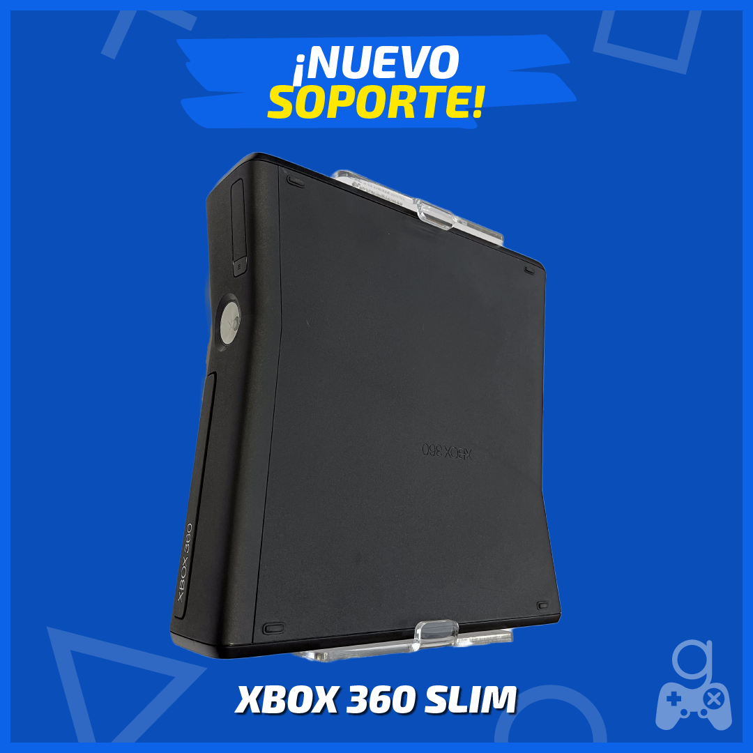 Combo Soporte Xbox 360 Slim + Luz LED